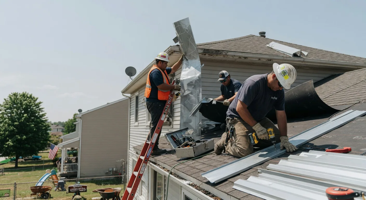 Metal Roof Repair in Maidsville, WV
